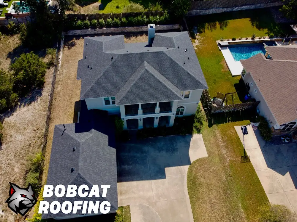 Roof replacement in Round Rock home
