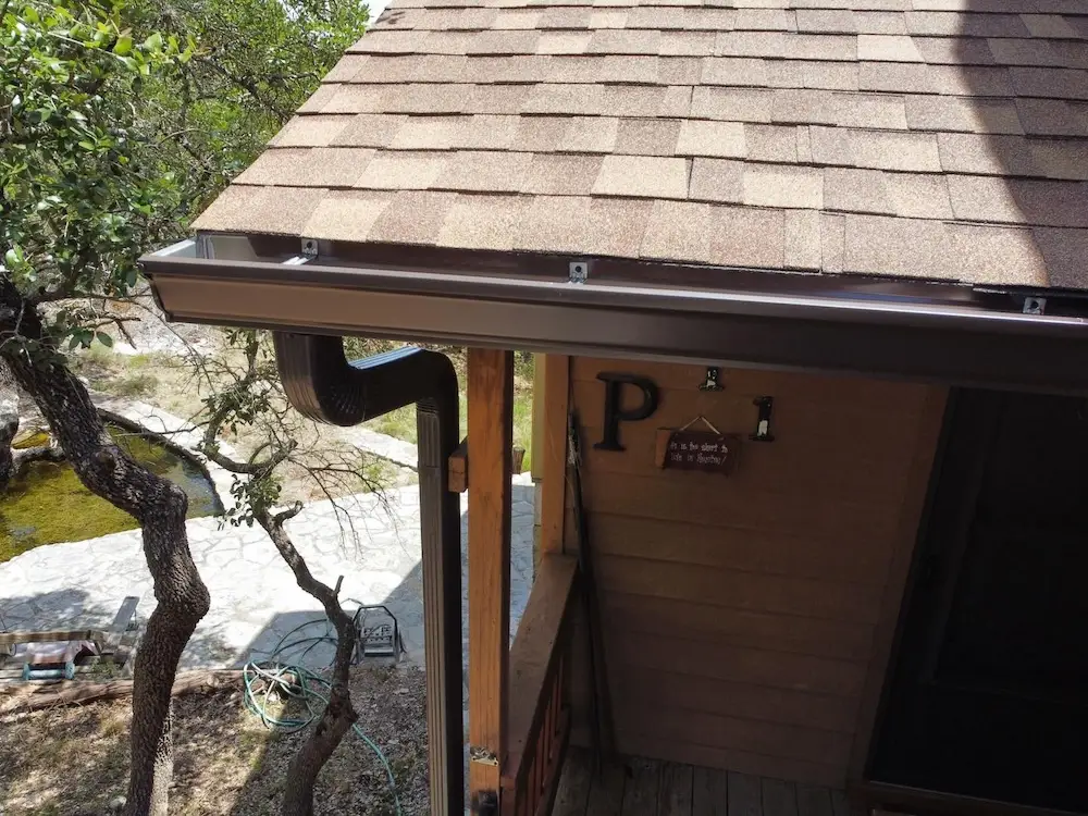 new gutters installation